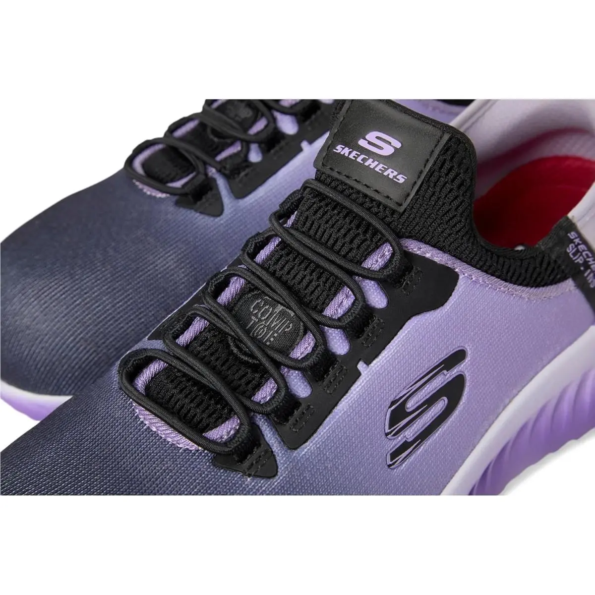 Skechers shoes - 108152-BKPR - 108152-BKPR - Black/Purple 5