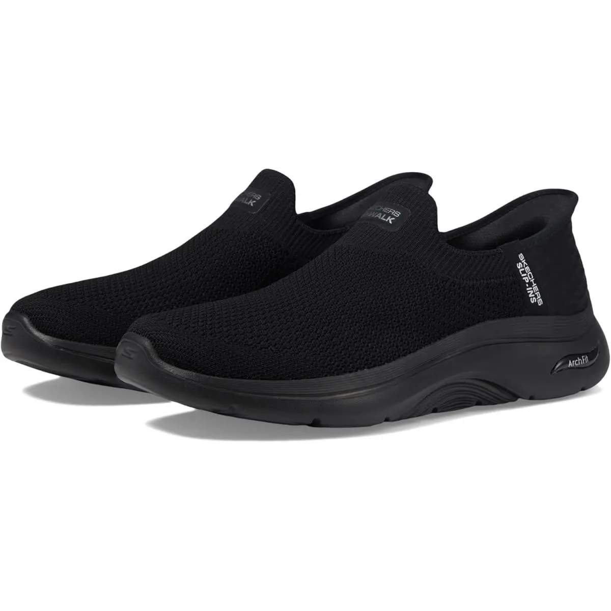 Skechers Women`s Go Walk Arch Fit 2.0 Val Hands Free Slip-ins Sneaker - Black