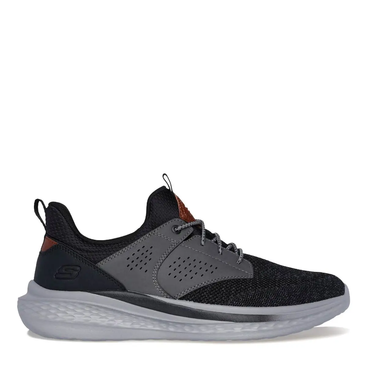 Skechers shoes - 210892-BKGY - 210892-BKGY - Black Gray Knit 0