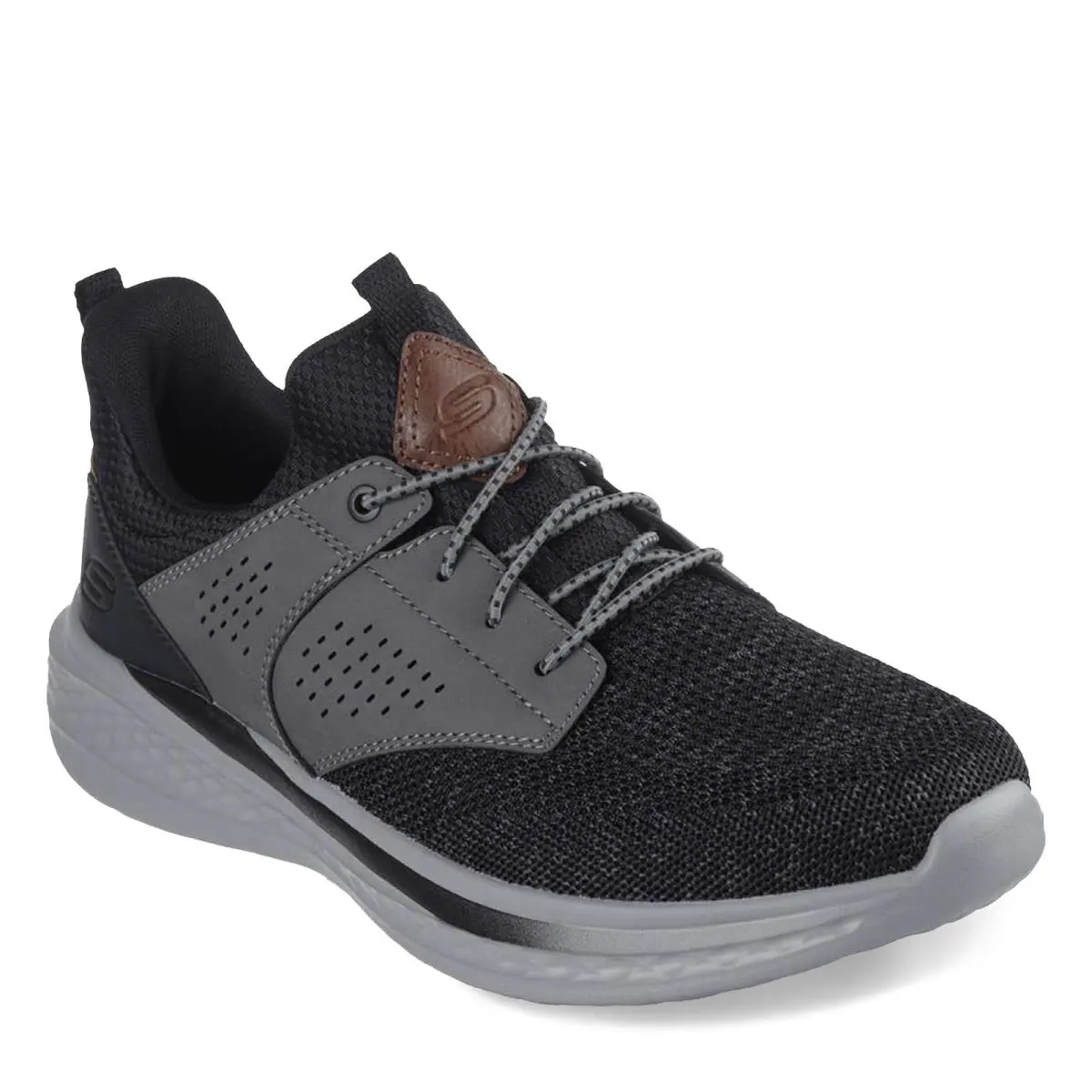 Skechers shoes - 210892-BKGY - 210892-BKGY - Black Gray Knit 4