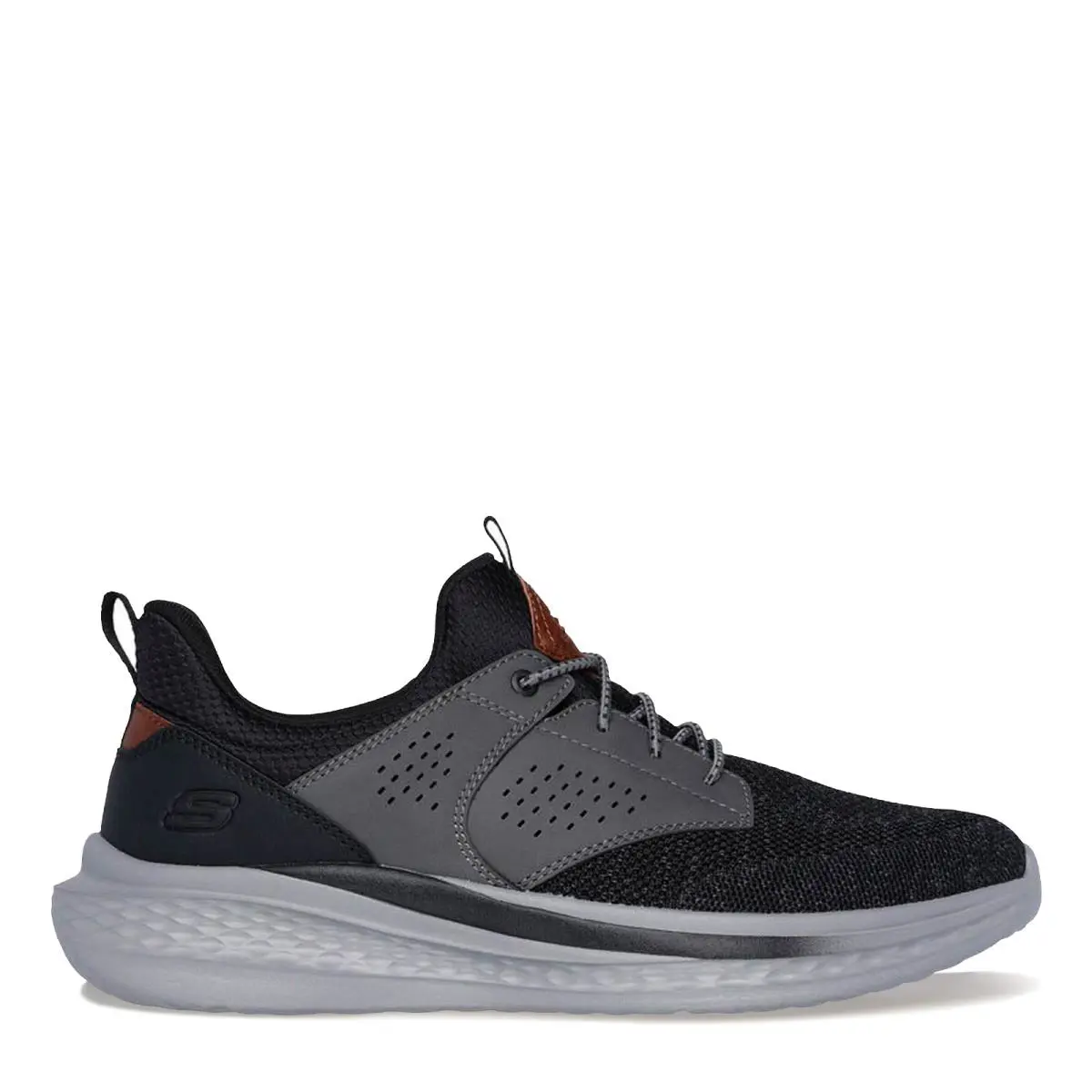Skechers shoes - 210892-BKGY - 210892-BKGY - Black Gray Knit 5