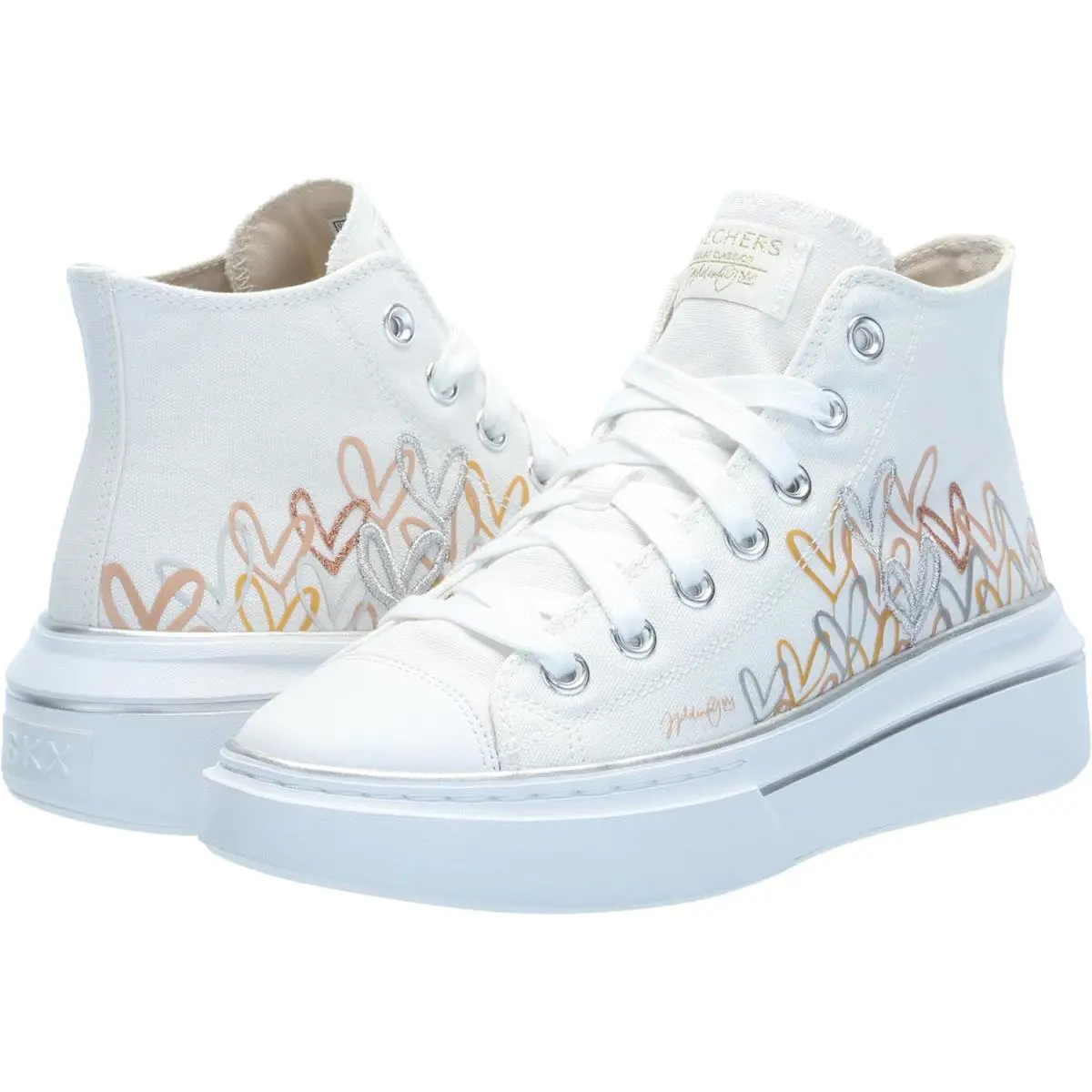Skechers shoes - White/Multi 5