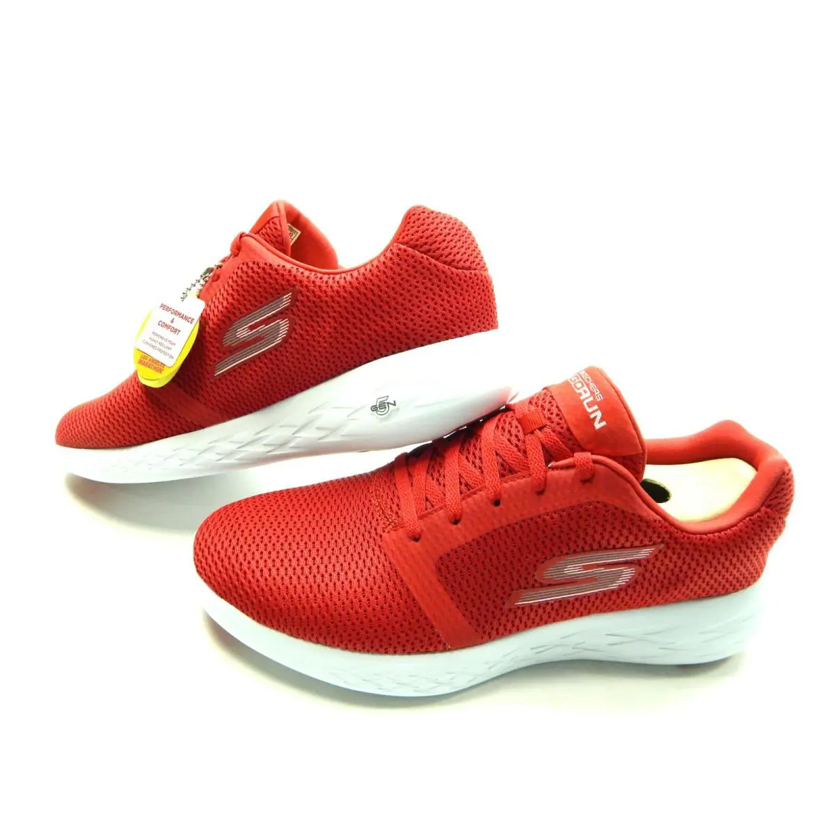 Skechers shoes - Skechers Go Run 600 - Run - RED WHITE (UPC: 192283306150) 1