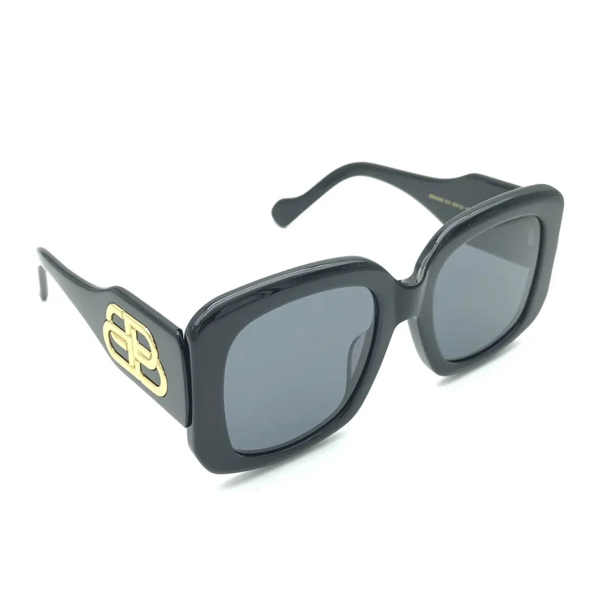 Balenciaga BB0069S C01 Women`s Black Oversized Square Sunglasses 55-22 145
