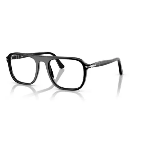 0PO 3359V Jacques 95 Black Soft Square 53mm Men`s Eyeglasses by Persol