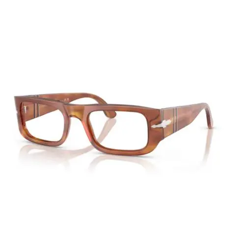 0PO 3362V Wes 96 Terra di Siena Rectangle 52mm Men`s Eyeglasses by Persol