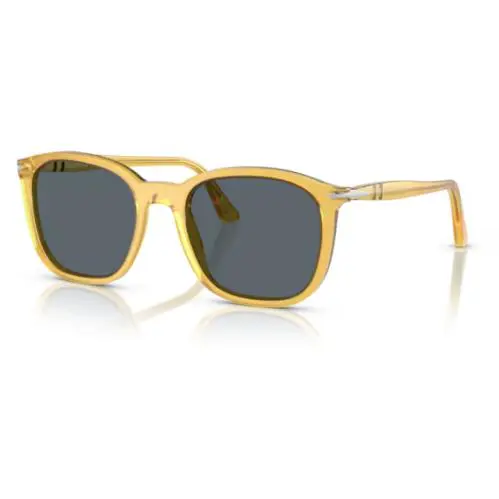 Persol 0PO3355S 204/R5 Miele/blue Soft Square 54 mm Men`s Sunglasses