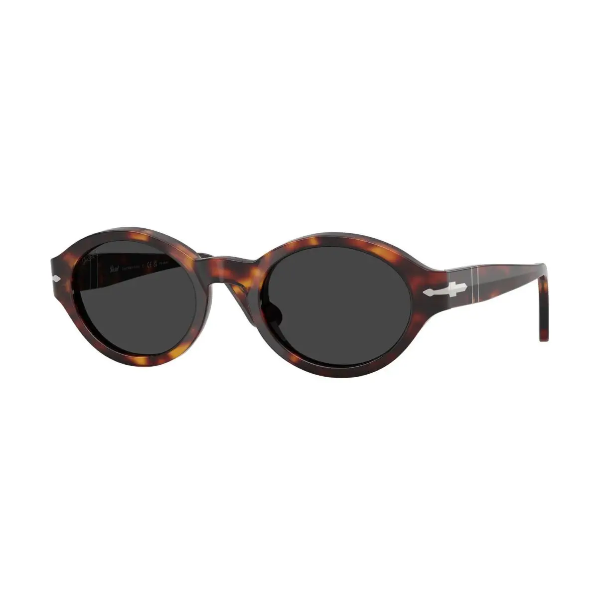 Persol PO3378S 24 48 Loris Havana Dark Grey Polarized 53 mm Women`s Sunglasses