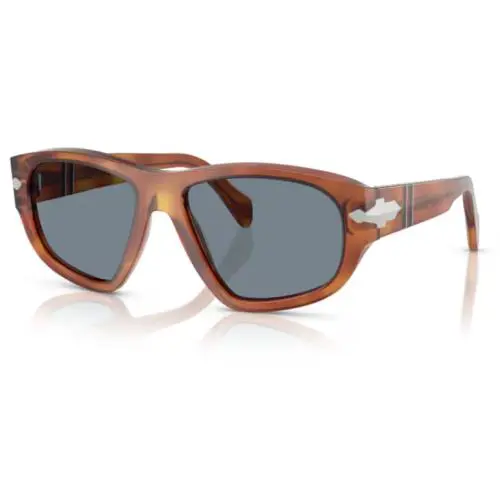 0PO0050S 96/56 Terra di Siena/light Blue Men`s Sunglasses by Persol