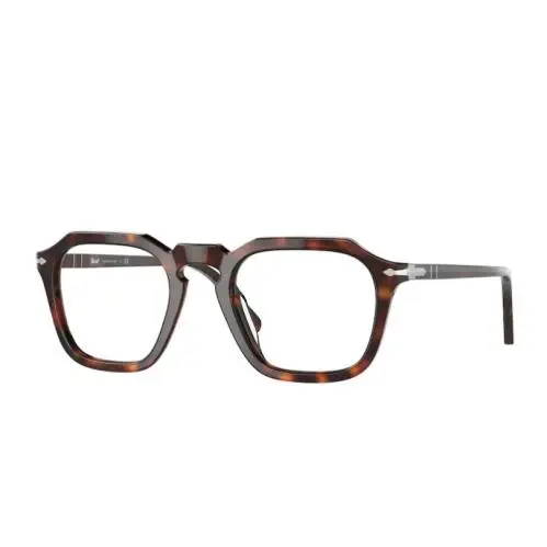 Persol 0PO3292V 24 Havana/ Silver Square Men`s Eyeglasses