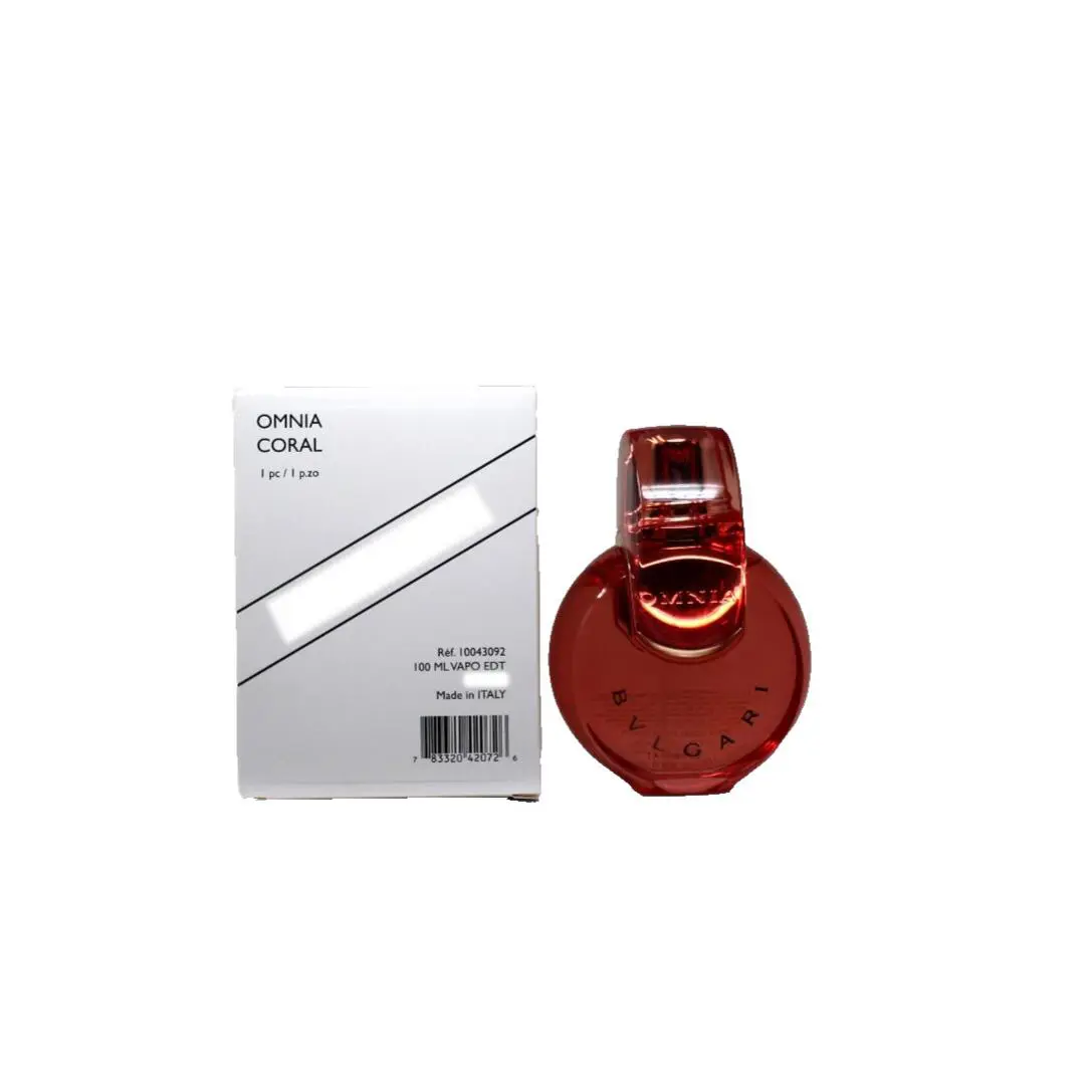 Bvlgari Omnia Coral Eau DE Toilette Spray 100 ML/3.4 Fl.oz. T