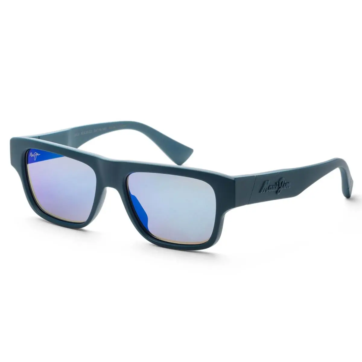 Men`s Kokua 54mm Matte Petrol Blue Polarized Sunglasses MJ0638S-003 by Maui Jim