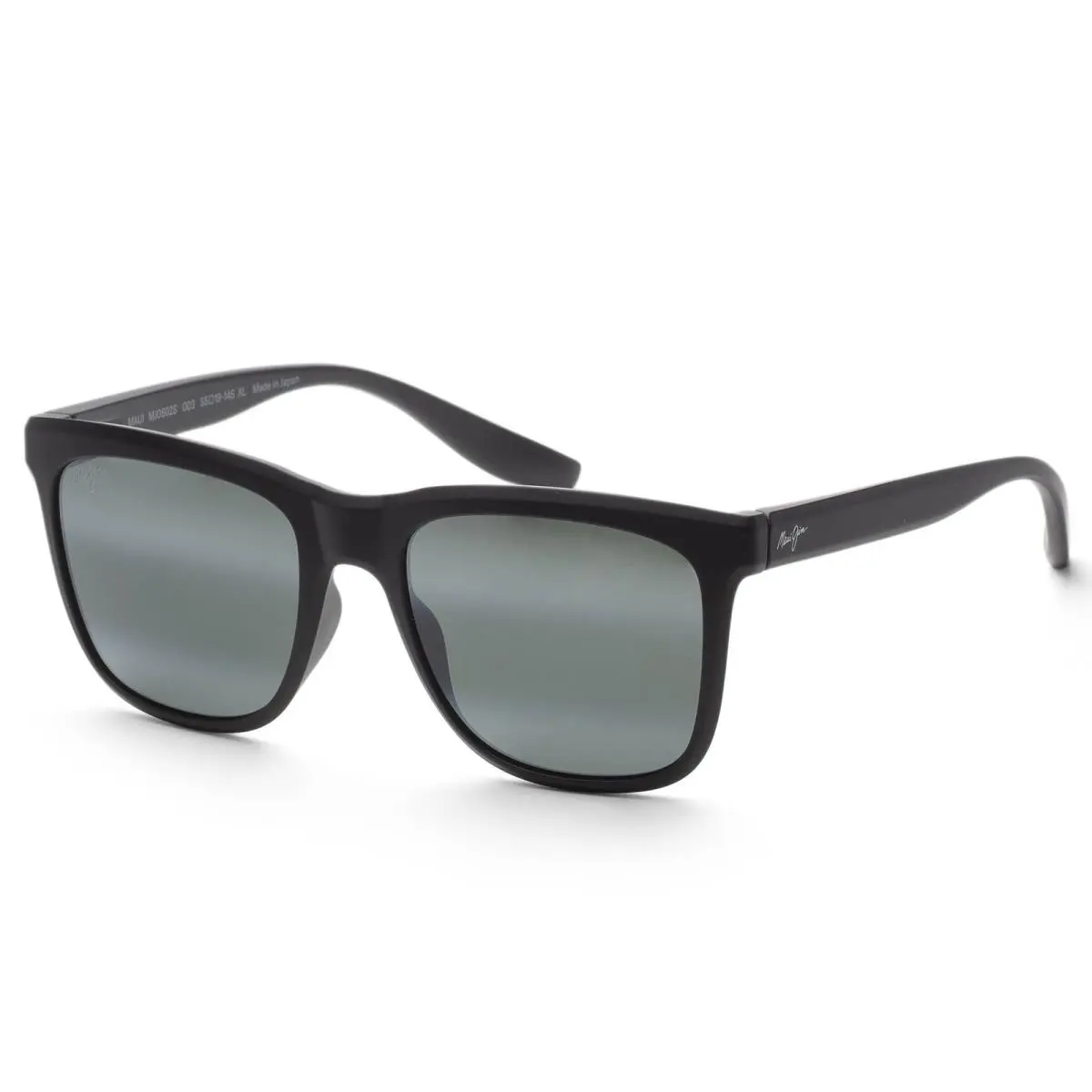 Men`s Pehu 55mm Black Polarized Sunglasses MJ0602S-003 by Maui Jim