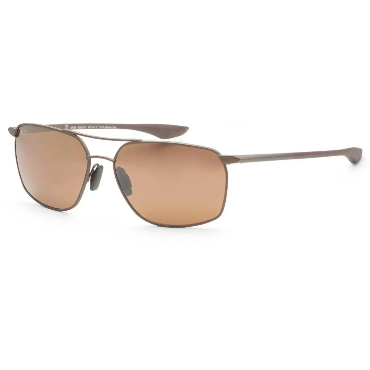 Maui Jim Men`s Puu Kukui 58 mm Brown Sunglasses MJ0857S-002