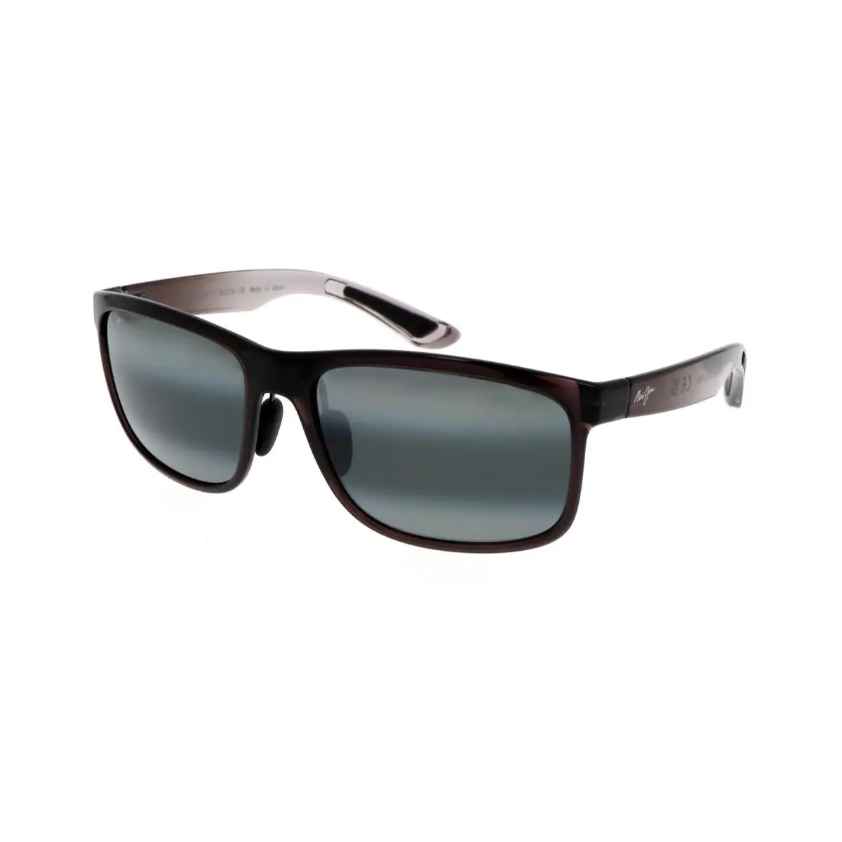 Maui Jim Huelo Translucent Grey 449-11 Polarized Sunglasses - Frame: Gray, Lens: Gray