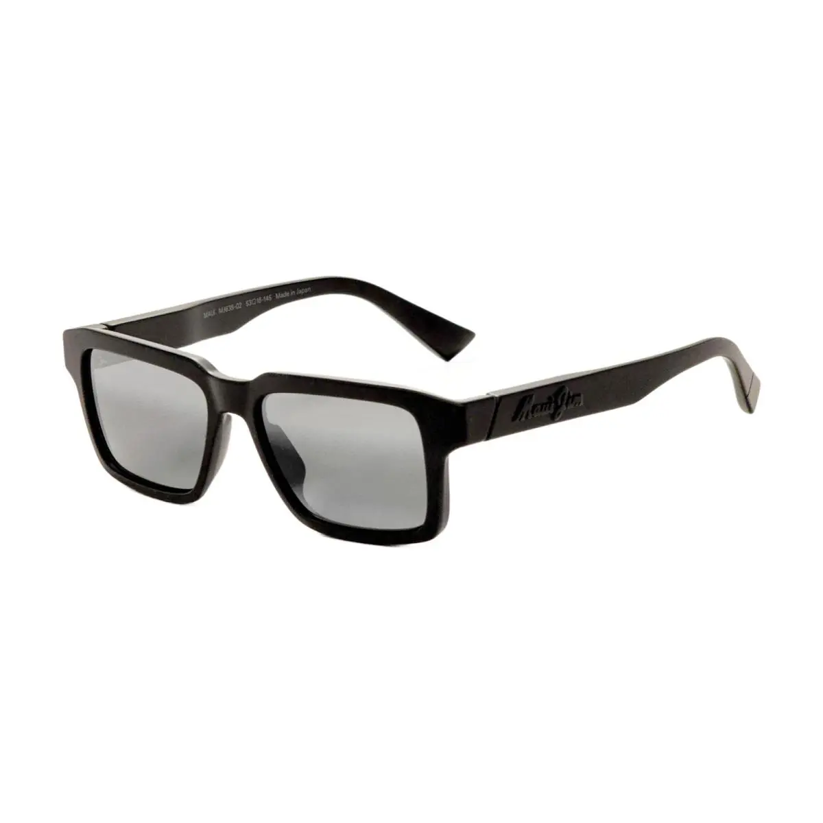 Maui Jim Men`s Kahiko 53mm Matte Black Polarized Sunglasses MJ0635S-001