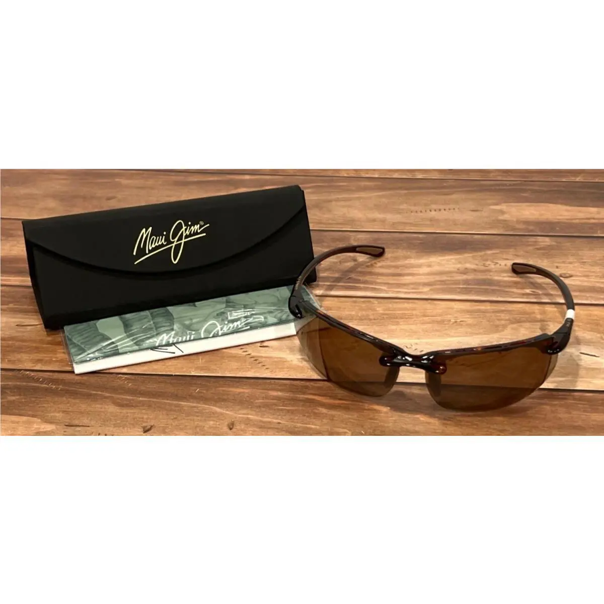 Maui Jim Hcl Banyans Rx-able Sunglasses H412-10 Tortoise Frame with Bronze Polar