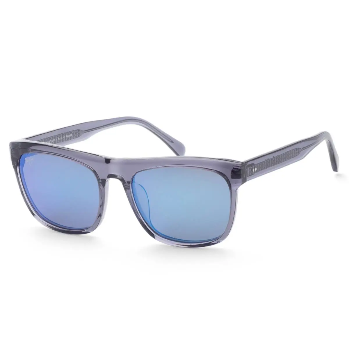 Maui Jim Men`s 56mm Dark Translucent Zgrey Polarized Sunglasses MJ0872S-003