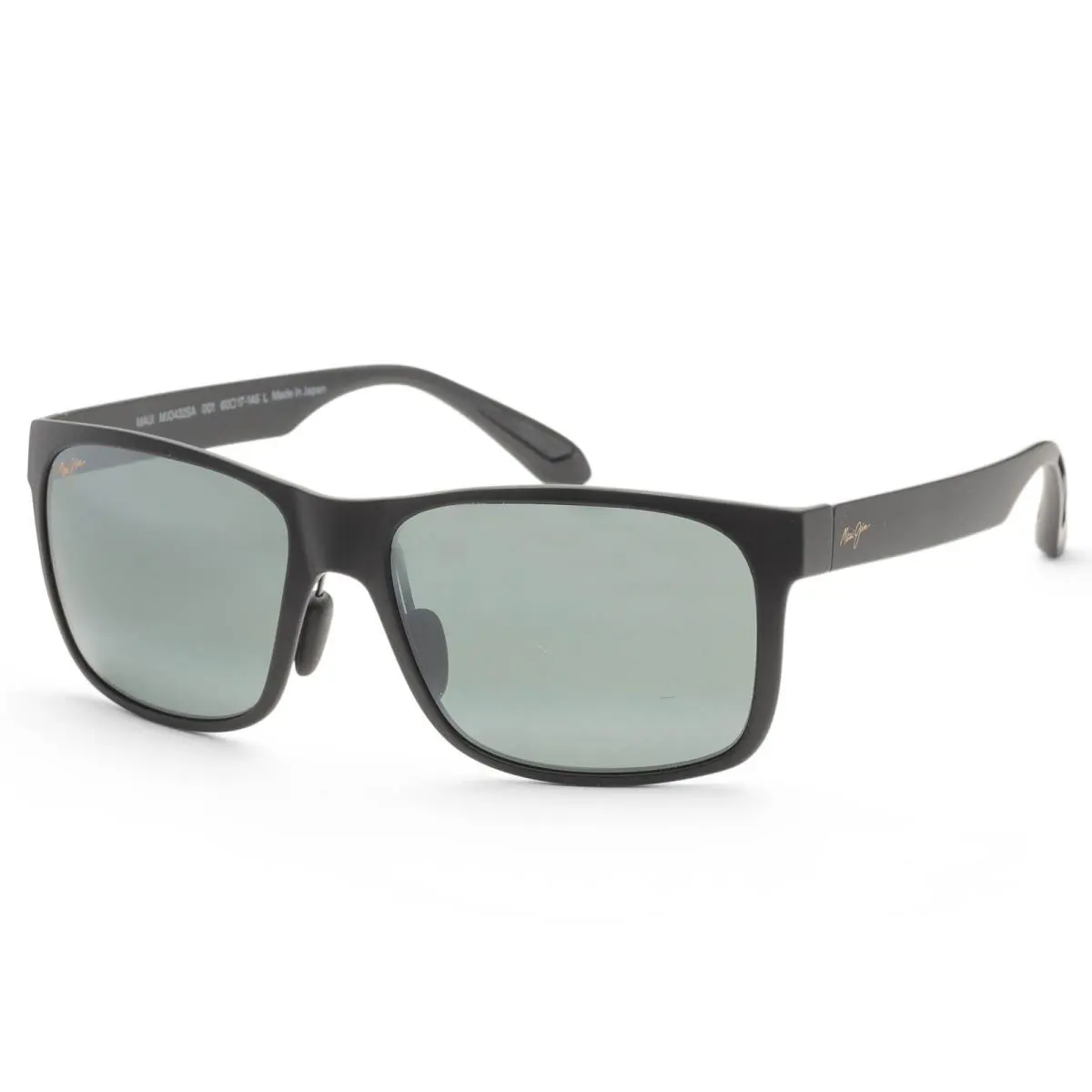 Maui Jim Men`s Red Sands 60mm Black Polarized Sunglasses MJ0432SA-001