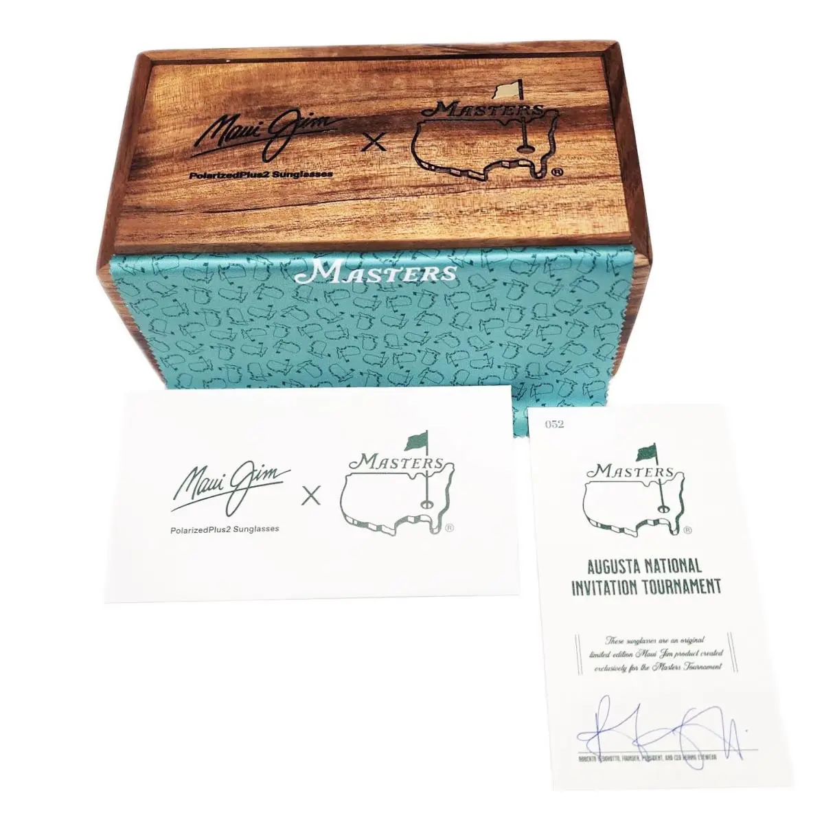 2024 Maui Jim X Masters Edition Sunglasses 052/150 Limited Edition - In Hand