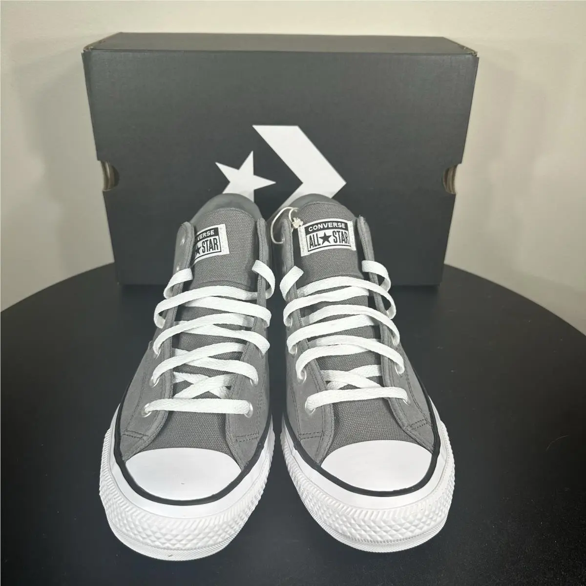Converse shoes - Converse Chuck Taylor All Star - A10477C - White, Manufacturer: Sharkskin/White/Black 1