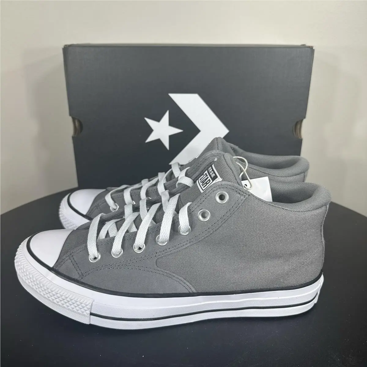 Converse shoes - Converse Chuck Taylor All Star - A10477C - White, Manufacturer: Sharkskin/White/Black 2