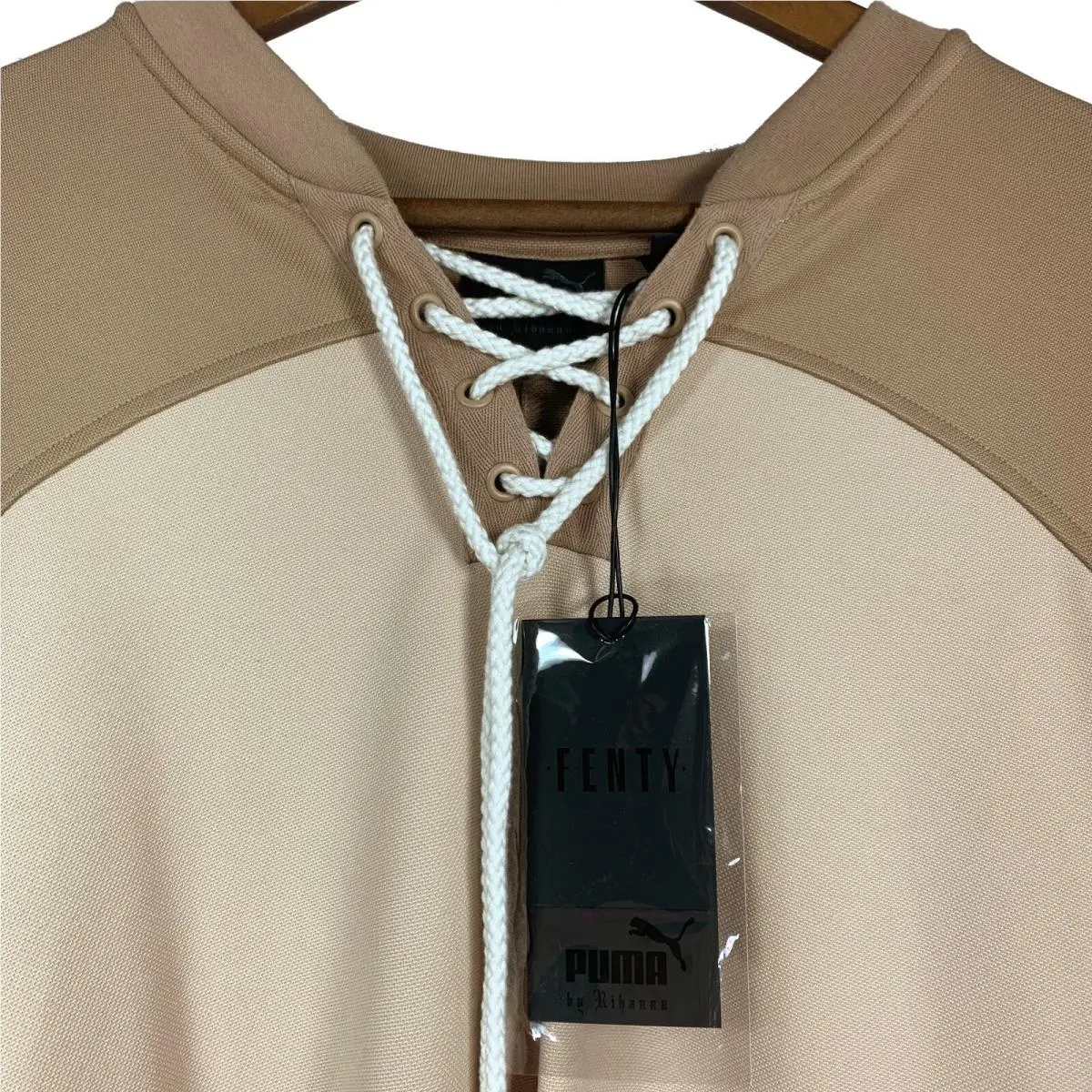 Puma clothing - Hockey Tee with Front Lacing - 57514601 - Beige (UPC: 190276317831) 3
