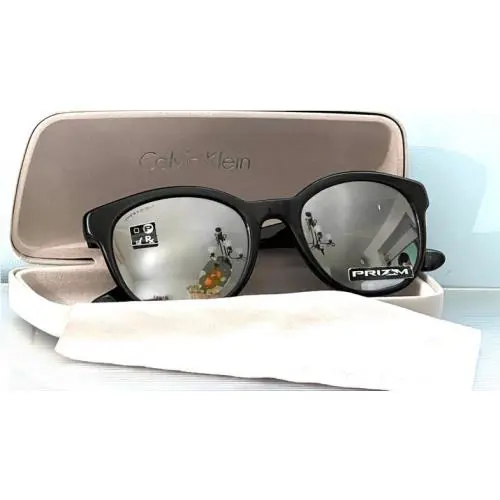 Calvin Klein CK5887 001 Panto Black Frame Sunglasses 14