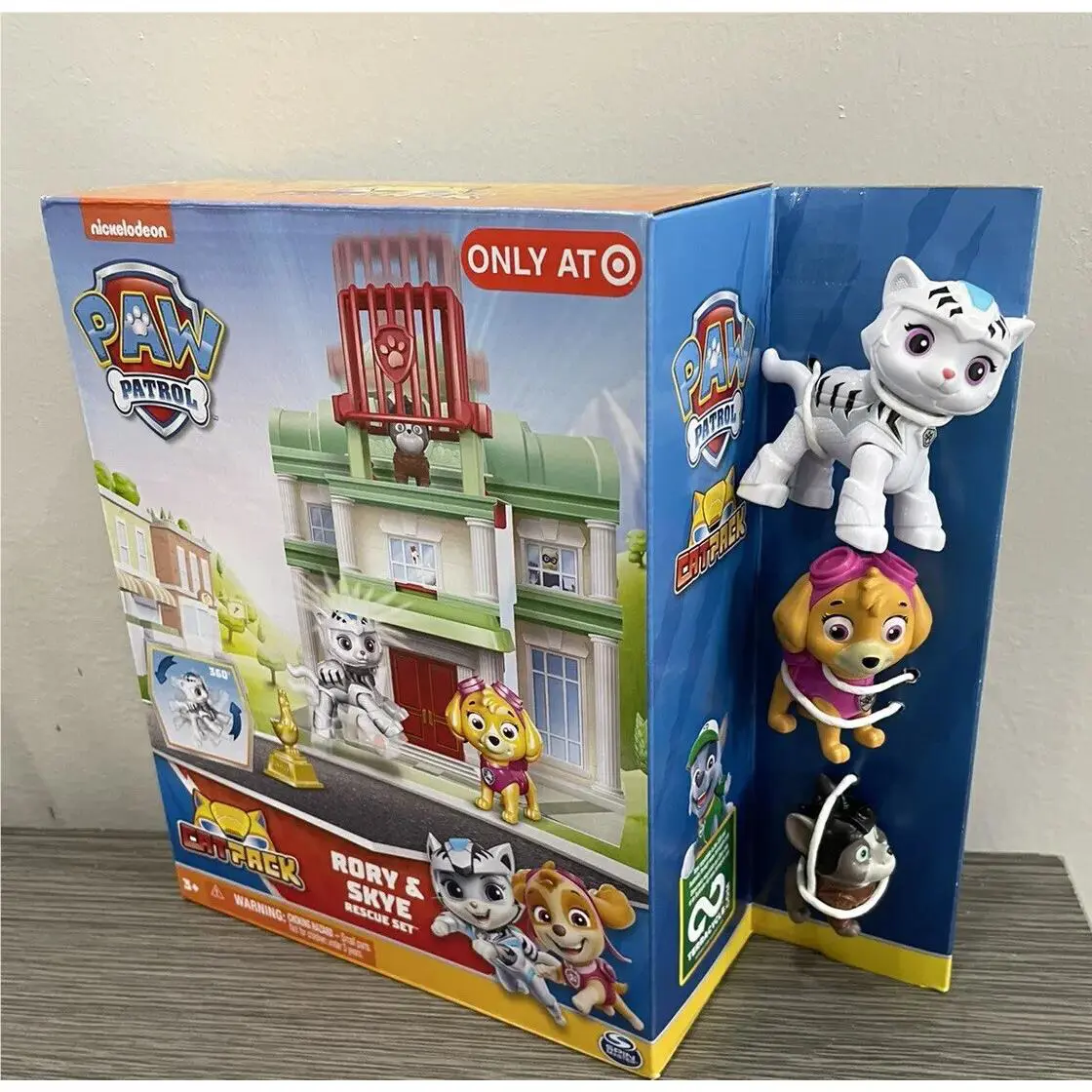 Paw Patrol Cat Pack Rory Skye Rescue Figure Set 2022 Toy