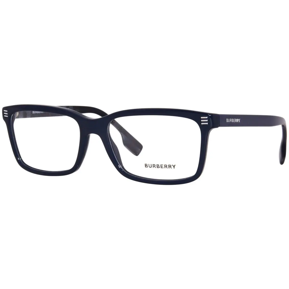 Foster BE2352 3988 Eyeglasses Men`s Blue Full Rim Rectangle Shape 56mm by Burberry