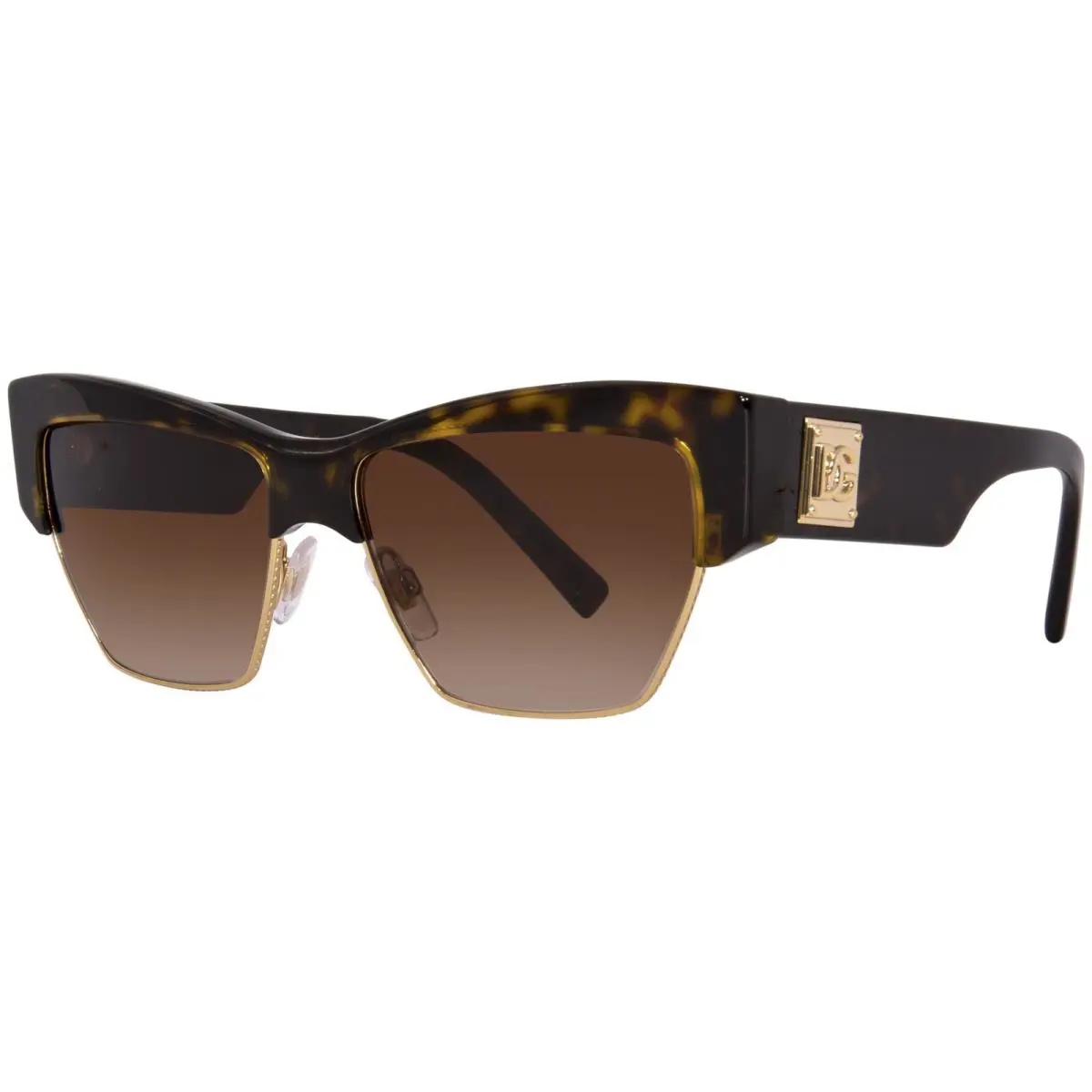 Dolce Gabbana DG4415 502/13 Sunglasses Women`s Havana/brown Gradient 56mm