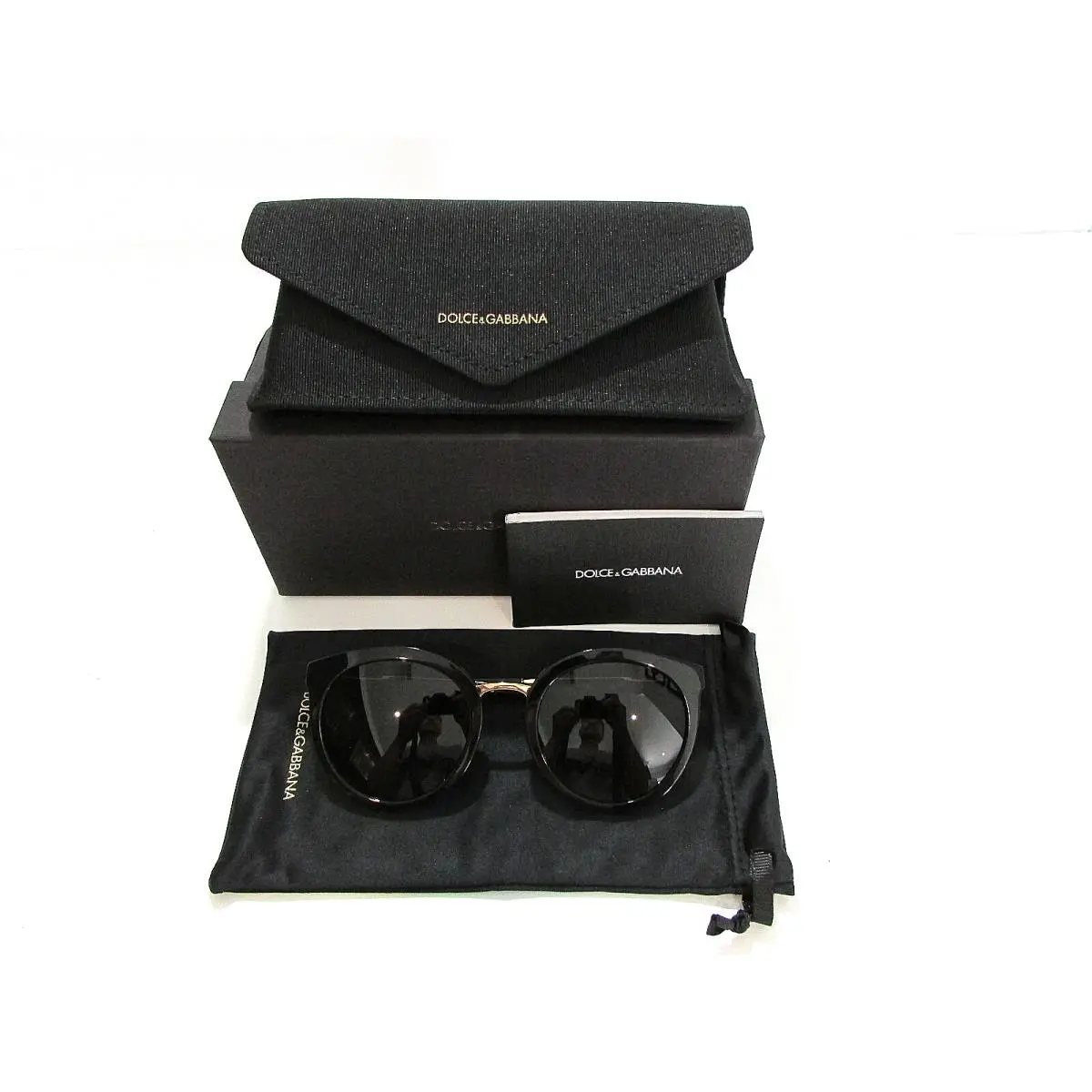 Dolce Gabbana DG4268 DG 4268 501 Black UV Sunglass Rx-able Frame