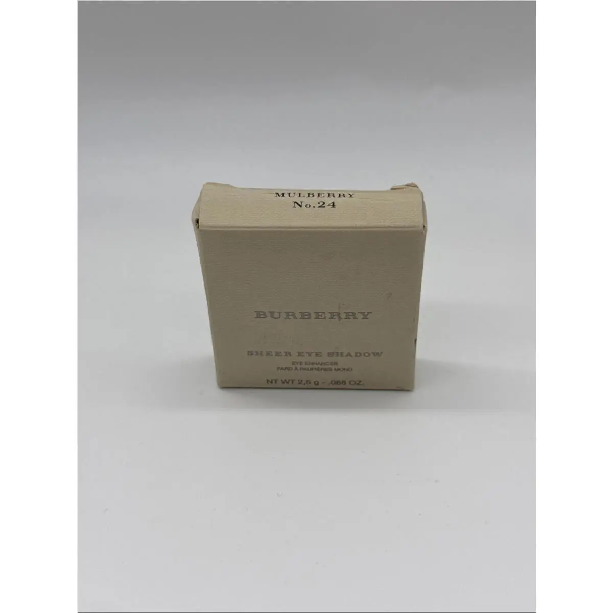 Burberry Sheer Eye Shadow Eye Enhancer Mulberry No. 24 C1