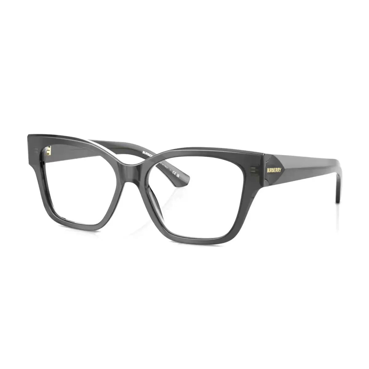 Burberry Cat Eyes Eyeglasses B 2420 4112 52-16 140 Grey Transparent Frames