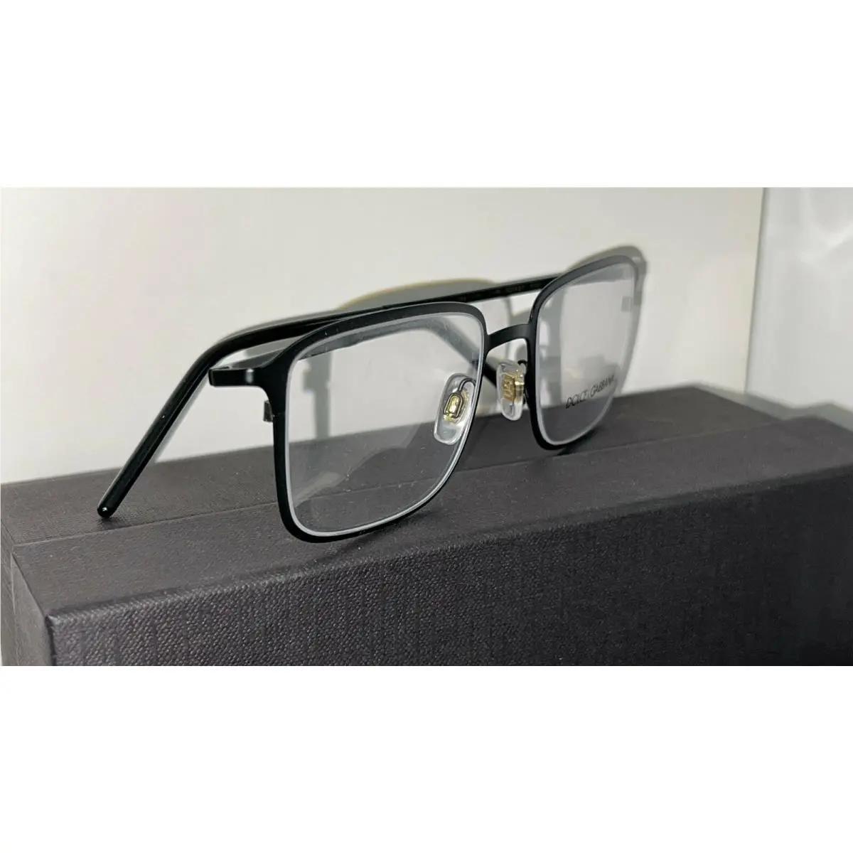 Dolce Gabbana DG1316 1286 Matte Dark Gunmetal Eyeglasses Frames 54-21-145