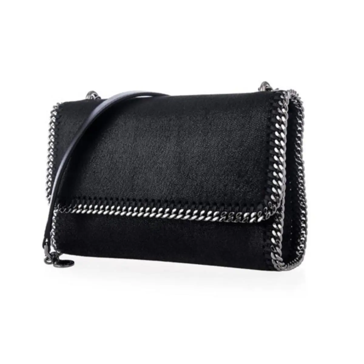 Stella Mccartney Falabella Small Shoulder Bag Black. Item 455128 W9132 1000