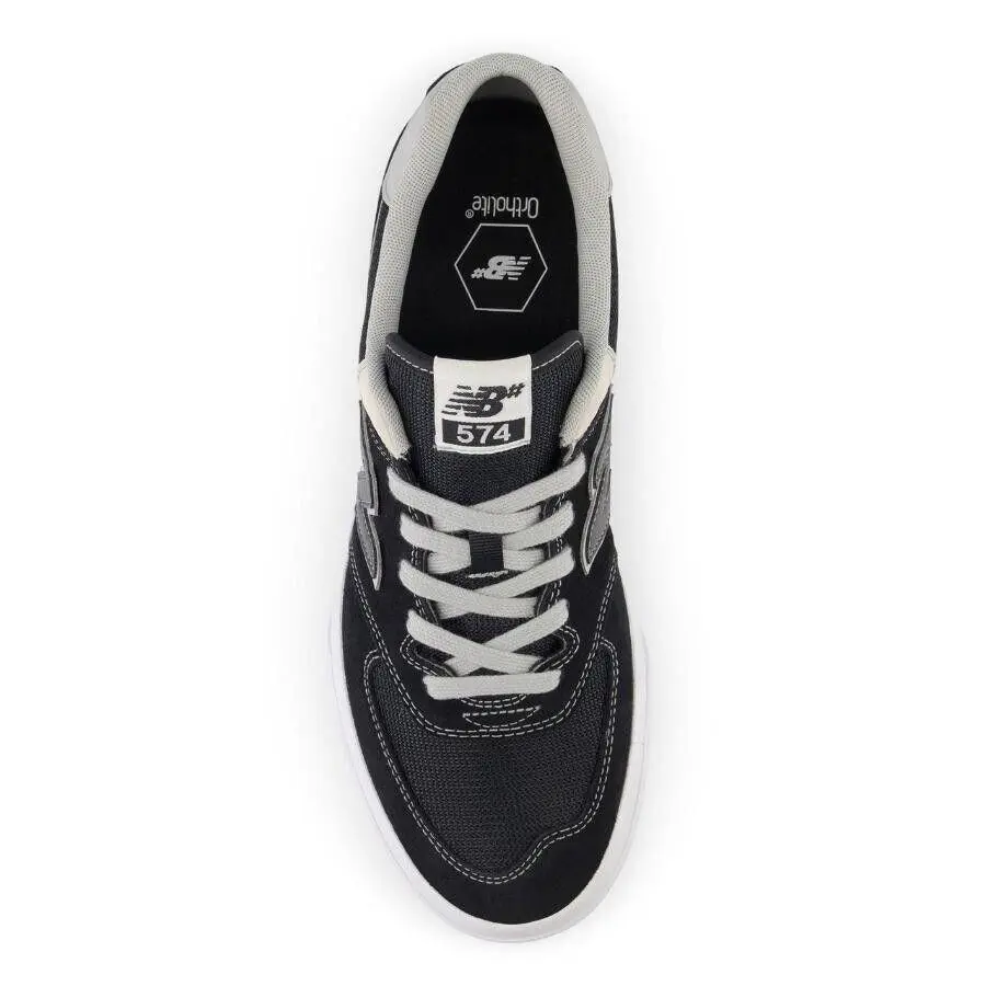 New Balance shoes - New Balance Numeric 574 - Numeric - Gray, Size/: 8 Black/Grey 1