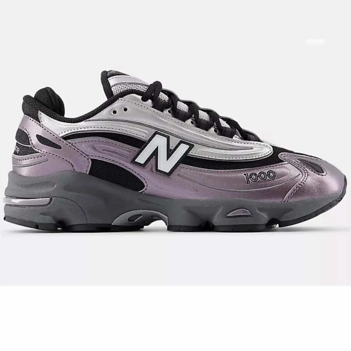 New Balance 1000 Mens Metallic Silver Dark Ice Wine Black M1000EGY US Size 13
