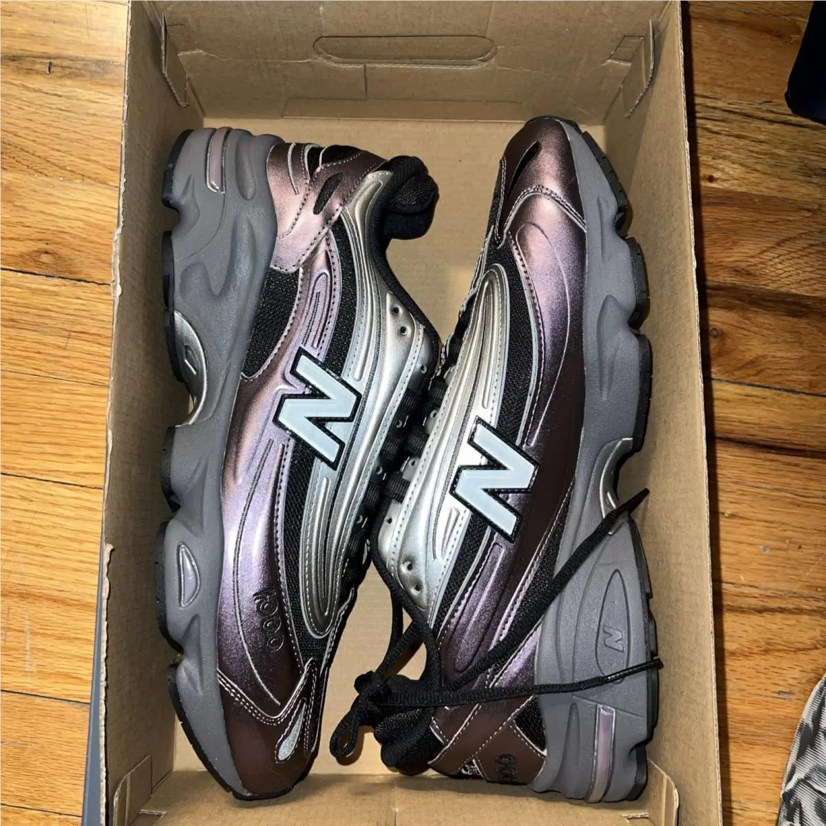New Balance 1000 Mens Sizes Metallic Silver Dark Ice Wine Black M1000EGY Size 13