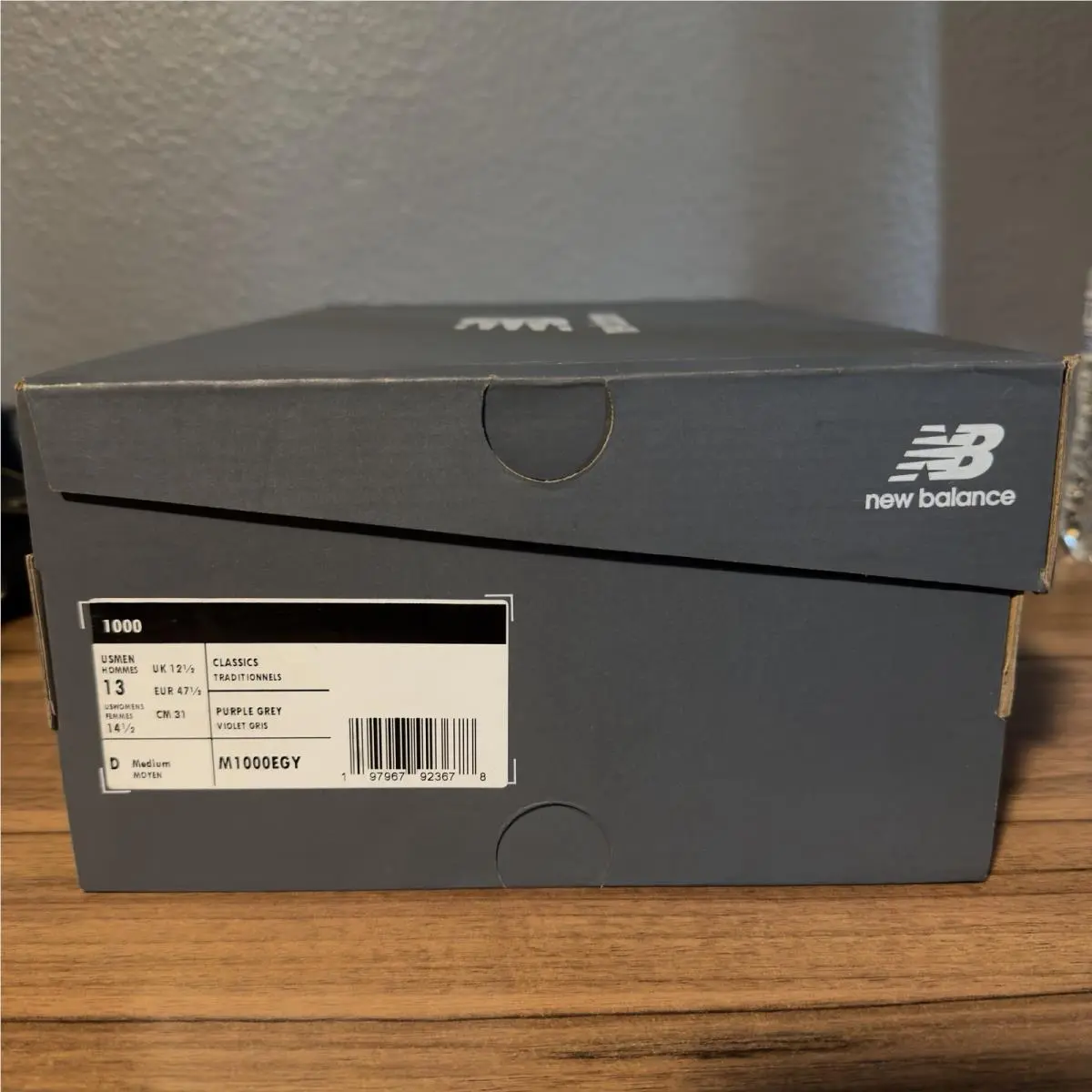 New Balance shoes - New Balance 1000 - M1000EGY - Silver (UPC: 0197967923678) 6