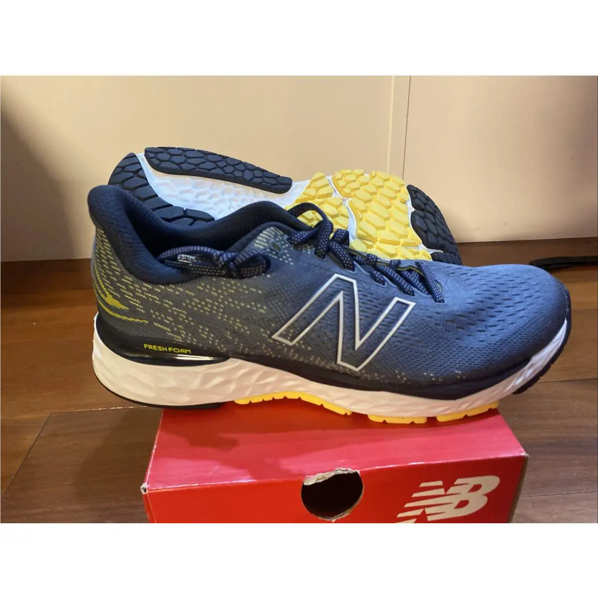 New Balance shoes - M880T11 - M880T11 - Gray/yellow 0