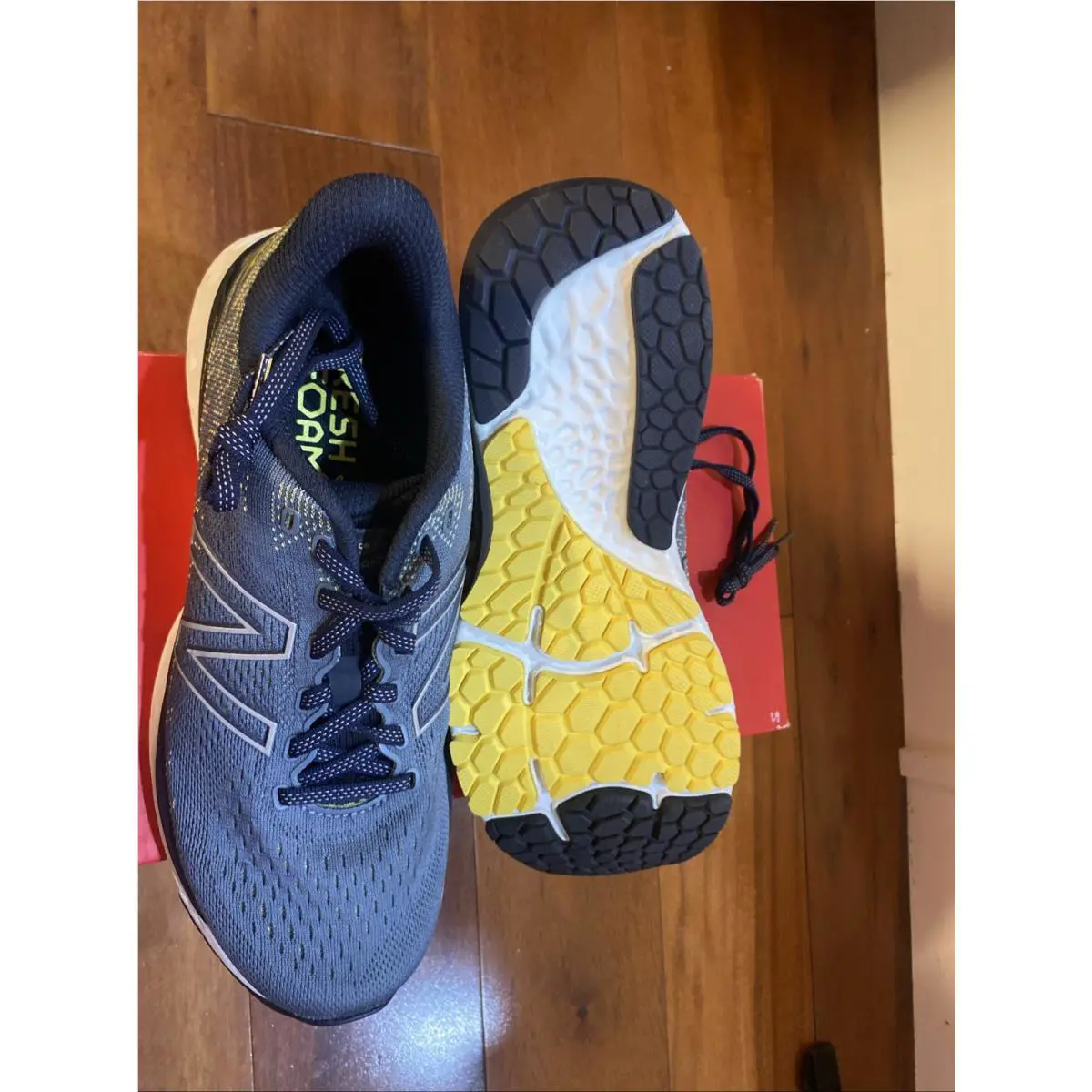 New Balance shoes - M880T11 - M880T11 - Gray/yellow 1