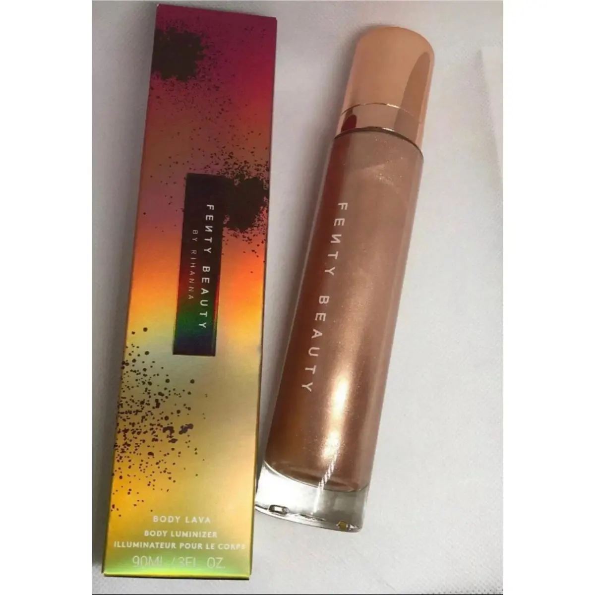 Fenty Beauty Body Lava Body Luminizer Shade Who Needs Clothes 3 OZ
