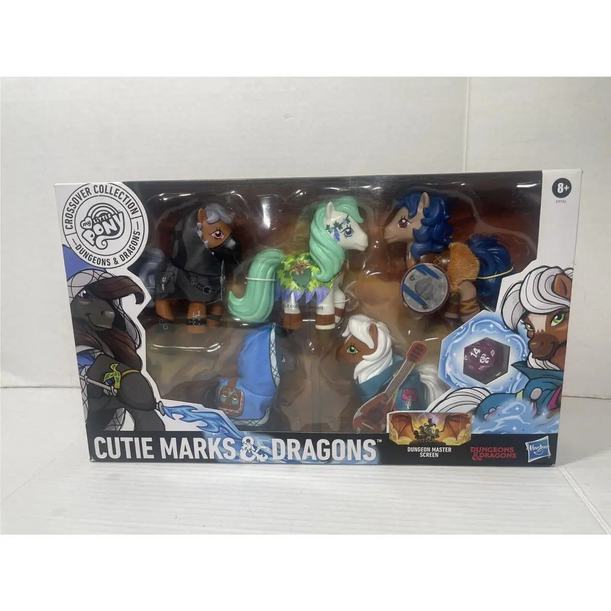 My Little Pony Cutie Marks Dungeons Dragons Crossover Mlp Dnd 5 Figures