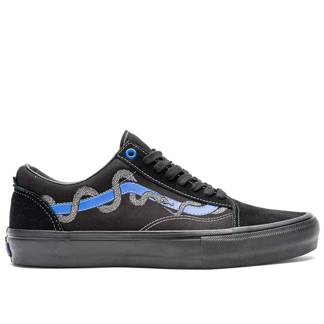 Vans Skate Old Skool Breana Geering Blue/black - Black