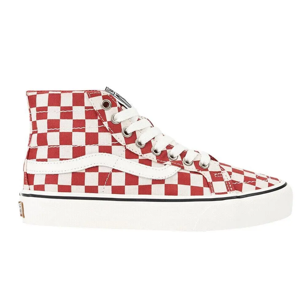 Vans shoes - VANS Sk8-Hi - Red/ White Checkered 4