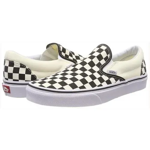 Vans shoes - VANS Classic Slip-On - Classic - Black/ White checkerboard 3