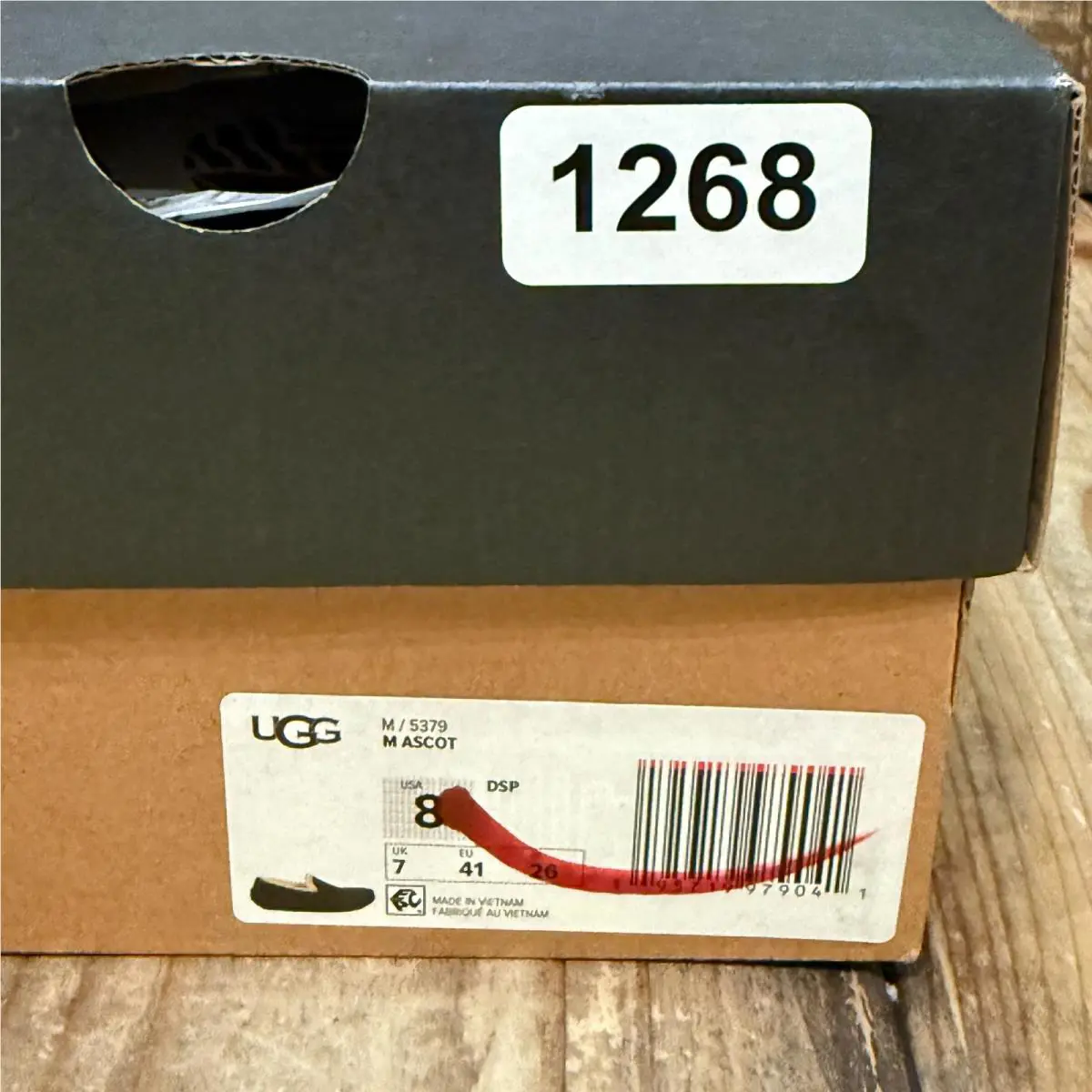 UGG shoes - ASCOT LEATHER - ASCOT LEATHER - 5379 - Brown (UPC: 889830076641) 9