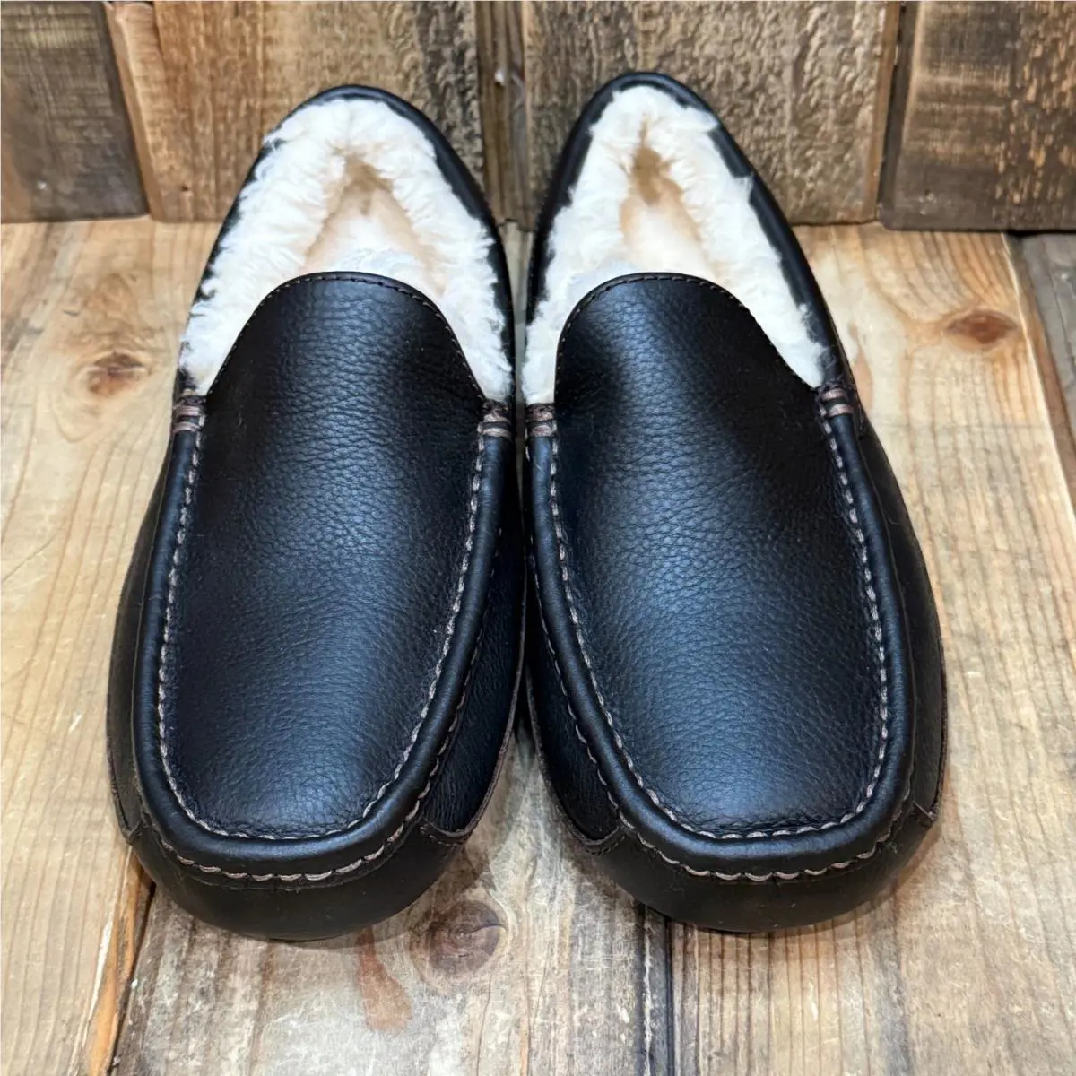 UGG shoes - ASCOT LEATHER - ASCOT LEATHER - 5379 - Brown (UPC: 889830076641) 2