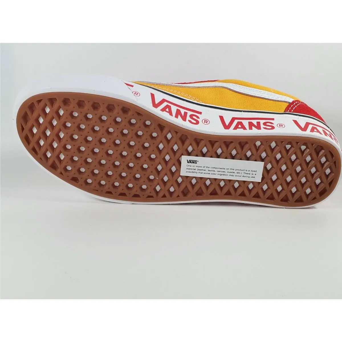 Vans shoes - Tape Mix ComfyCush Old Skool Checker - VN0A3WMAWX4 - Yellow/Red 3